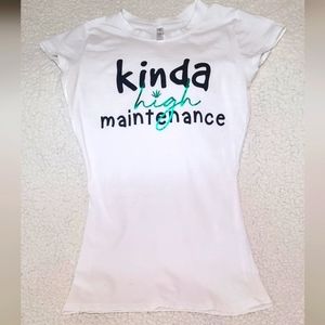 Kinda High Maintenance 4/20 Top/T-shirt